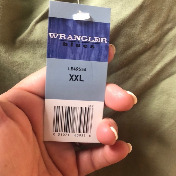 Set of 3 Vintage NWT Wrangler Blues Tank Tops with spaghetti straps - Picture 6 of 6